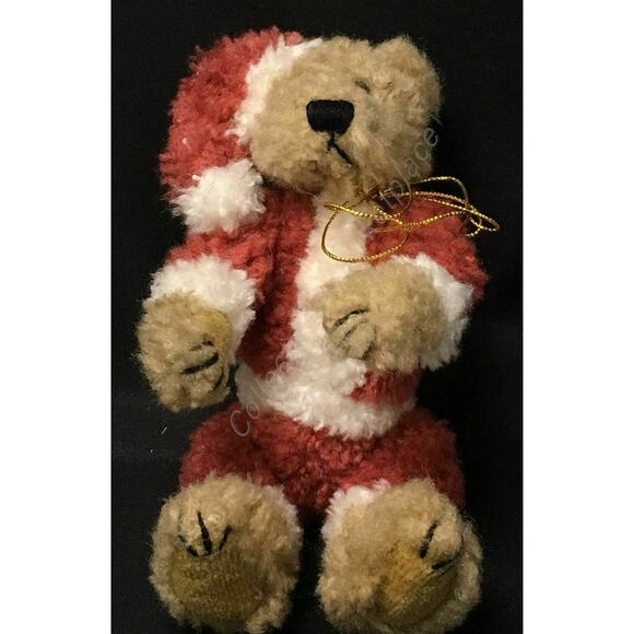 Boyds "Kristoff" Santa Teddy Bear Retired 6" Christmas - Picture 2 of 5